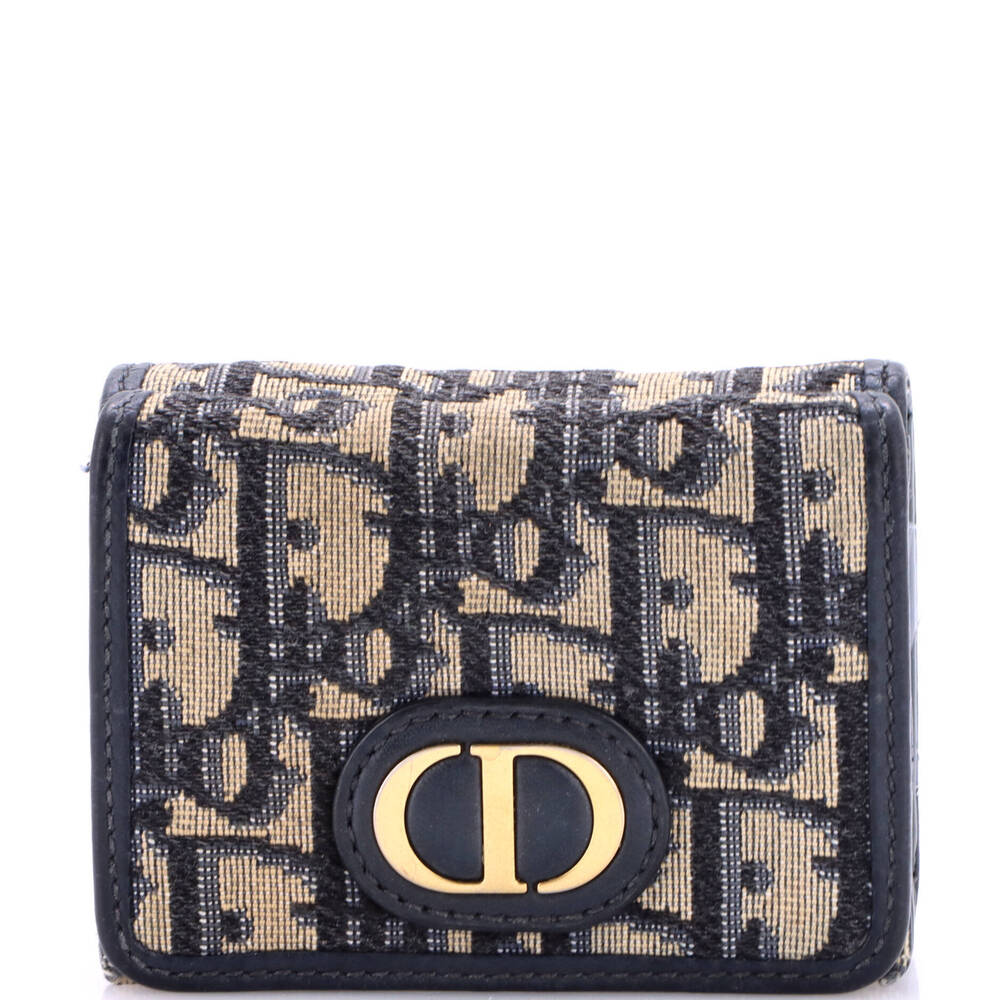 Christian Dior Compact 30 Montaigne Flap Wallet